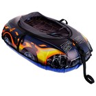 Тюбинг-ватрушка «Машинка», размер чехла 118х82 см, цвета МИКС - фото 22439298