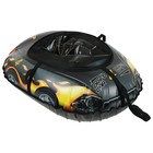 Тюбинг-ватрушка «Машинка», размер чехла 118х82 см, цвета МИКС - фото 22439300