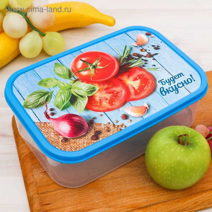 Ланч-бокс "Помидорки", 1,2 л - Фото 1