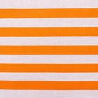 Скатерть "Этель" Персиковая полоска 110х160 см, рогожка,160 гр/м2 - Фото 2