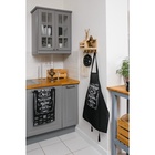 Кухонное полотенце «Доляна. Шеф-повар №1», 35×60 см, 100% хлопок, рогожка - Фото 3