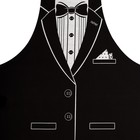 Кухонный набор 3 предмета «Доляна. Джентльмен», фартук 60×70 см, прихватка 20×20 см, полотенце 35×60 см - Фото 3