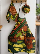 Фартук «Доляна. Генерал кухни», 60×70 см, 100% хлопок, рогожка 160 г/м² - Фото 5