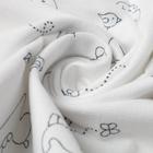 Пеленка фланелевая, размер 75×120 см, цвет МИКС, 170 г/м², хлопок 100% - Фото 5