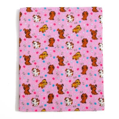 Пеленка фланелевая, размер 75×120 см, цвет МИКС, 170 г/м², хлопок 100%