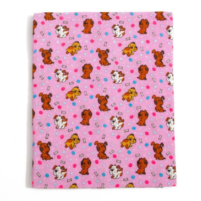 Пеленка фланелевая, размер 75×120 см, цвет МИКС, 170 г/м², хлопок 100% - Фото 1