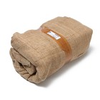 Джут натуральный, 10×1.1 м, плотность 260 г/м², плетение 46×40 - Фото 3