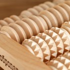 Массажер банный для спины «Добропаровъ» роликовый, комбинированный - Фото 2