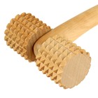 Массажёр банный "Добропаровъ" зубчатый, с ручкой - Фото 4