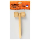 Массажёр банный "Добропаровъ" зубчатый, с ручкой - Фото 5