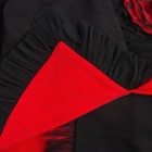 Жакет-кимоно с цветком для девочки, рост 86 см, цвет чёрный/красный - Фото 5