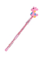 Карандаш-прикол секционный «Жираф», НВ, розовая фигурка - Фото 4