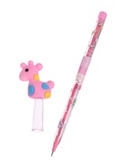 Карандаш-прикол секционный «Жираф», НВ, розовая фигурка - Фото 6
