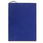 Ежедневник полудат А5 150л кл обл ЛАЙТ карта на форзаце,ляссе синий - Фото 1