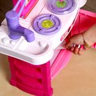 Игровой модуль "Кухня" с аксессуарами, световые и звуковые эффекты, высота 54 см, БОНУС - вырезная бумажная кукла с одеждой - Фото 12