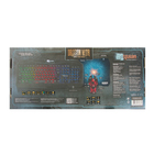 Игровой набор Qumo Respawn, клавиатура+мышь, проводной, мембранный, 2400 dpi, USB, черный - Фото 10