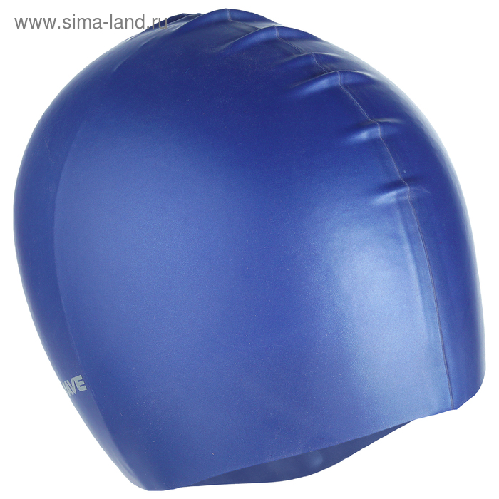 Шапочка для плавания силиконовая METAL, M0535 05 0 22W, цвет синий - Фото 1