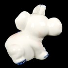 Сувенир керамика "Слонёнок с розами" 8х8х4,7 см - Фото 4