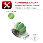 Ручка-кнопка Ceramics 001, керамическая, фисташковая - Фото 3