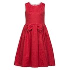 Платье нарядное для девочки, рост 122 см, цвет красный - Фото 2