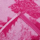 Полотенце махровое Rose bouguet ПЛ-2602-3133, 50х90 см, цв. 10000, розовый, 420 г/м, 100% хл   30147 - Фото 3