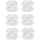 Заглушка для розетки Крошка Я, набор 6 шт., белый - Фото 2