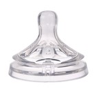 Соска на бутылочку M&B «Natural», антиколиковая, широкое горло Ø50 мм., от 3 мес., средний поток - Фото 5