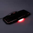 Клавиатура CROWN CMKG-100, игровая, проводная, мембранная, 114 клавиш,подсветка, USB,черная - Фото 5