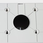 Диспенсер бумажных полотенец в листах, пластиковый, 27×20×10 см, серый - Фото 4