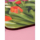 Доска разделочная деревянная Avanti-stile «Тюльпаны», 29×21 см - Фото 3