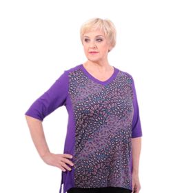 

Туника женская, размер 58, цвет фиолетовый