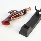 Зажигалка газовая настольная «Пистолет», пьезо - Фото 5