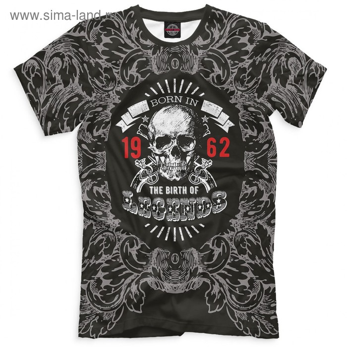 Футболка мужская «Рождение легенд - 1962», размер 5XL - Фото 1