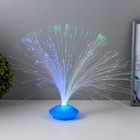 Фигурка светящаяся RISALUX «Веер. Фонтан», LED-ночник, 32 см, МИКС - Фото 5