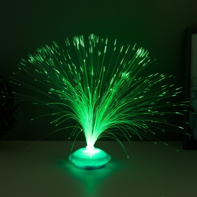 Фигурка световая RISALUX «Веер. Фонтан», LED-ночник, 32 см, МИКС