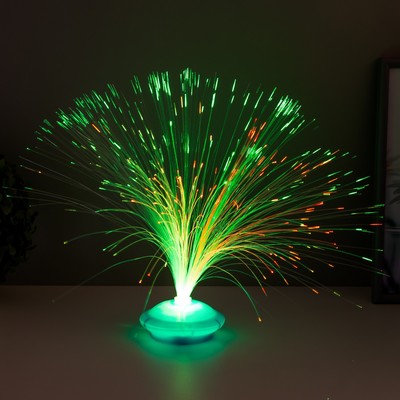 Фигурка световая RISALUX «Веер. Фонтан», LED-ночник, 32 см, МИКС