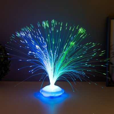 Фигурка световая RISALUX «Веер. Фонтан», LED-ночник, 32 см, МИКС