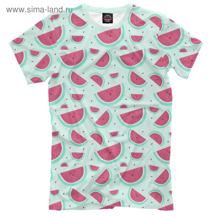 Футболка мужская «Арбузы», размер S - Фото 1