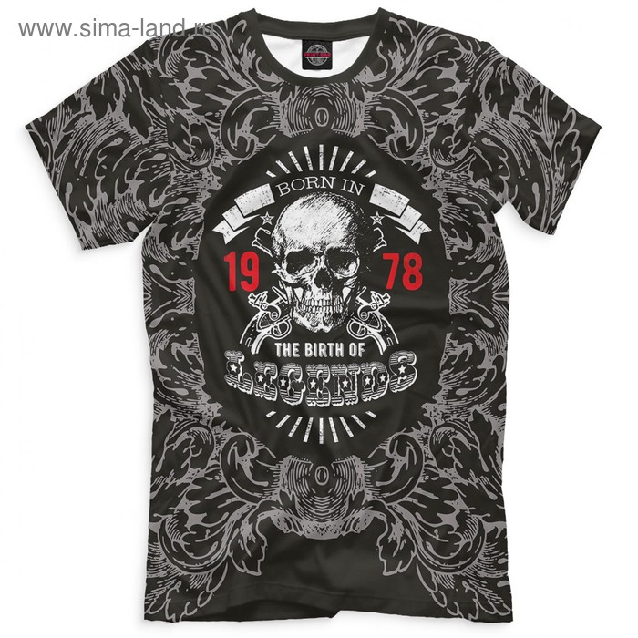 Футболка мужская «Рождение легенд - 1978», размер XS - Фото 1