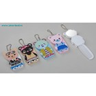 Зеркало складное с расчёской, фигурное, без увеличения, цвета МИКС - Фото 1