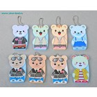 Зеркало складное с расчёской, фигурное, без увеличения, цвета МИКС - Фото 2