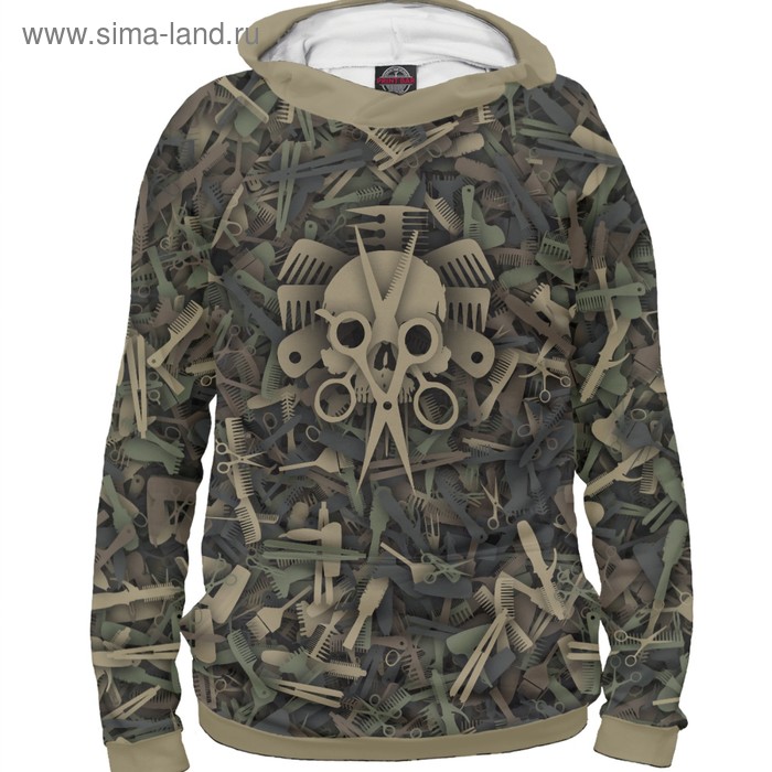 Худи мужское «Сумасшедший парикмахер», размер 5XL - Фото 1