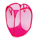 Корзина для игрушек с ручками (сетка), цвета МИКС - Фото 7