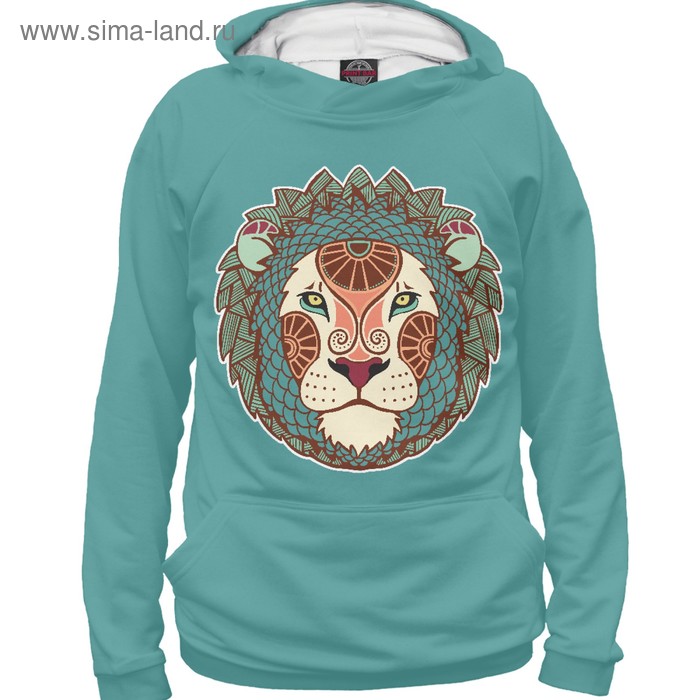Худи мужское «Лев», размер XXL - Фото 1