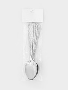 Набор столовых ложек из нержавеющей стали Доляна «Соты», длина 20 см, толщина 2 мм, 6 шт., серебристый - Фото 6