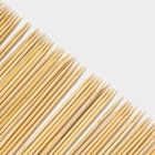 Набор шампуров Доляна, 25 см, d=3 мм, 85-90 шт., бамбук - Фото 3