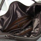 Сумка женская, 1 отдел, наружный карман, цвет коричневый - Фото 3