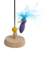 Игрушка «Цветной дятел на стволе», МИКС 423650