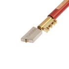 Стеклорез алмазный ТУНДРА, деревянная рукоятка - Фото 4