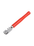 Стеклорез ЛОМ, шестироликовый, деревянная рукоятка - Фото 1